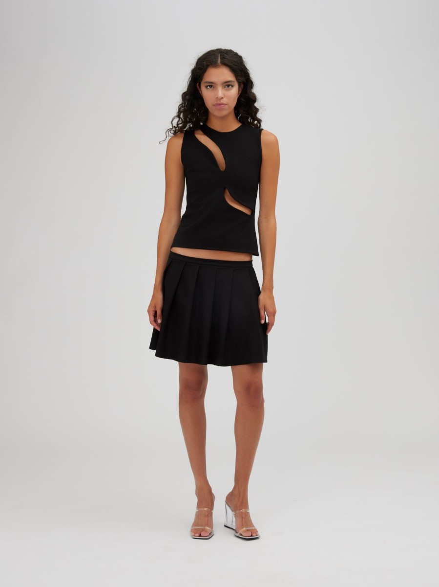 Women Elaine Hersby | Rina Top Black