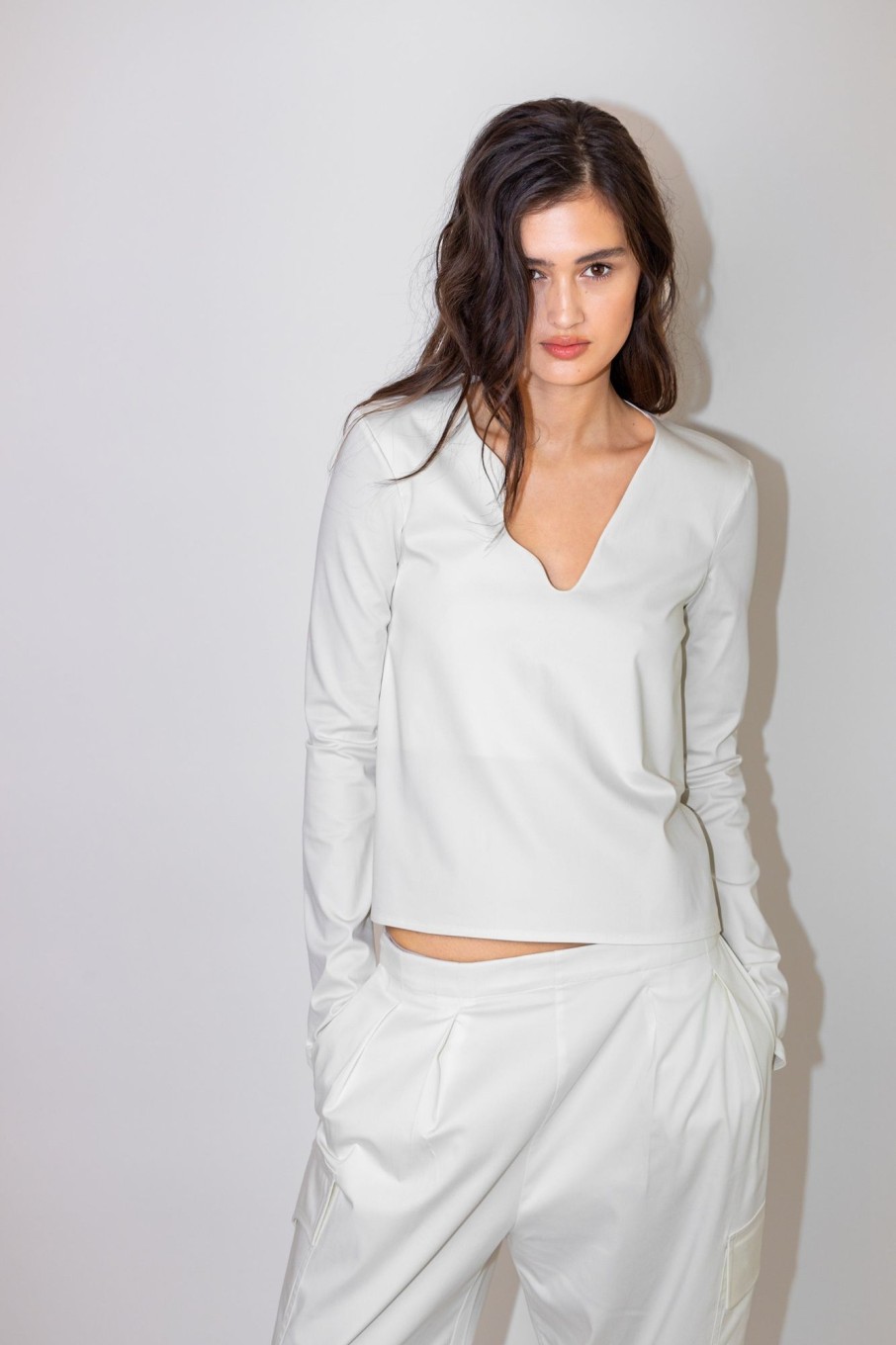 Women Elaine Hersby | Rosalba Top Silk